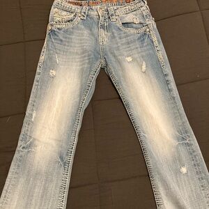 Rock Revival Light Blue Bootcut Jeans